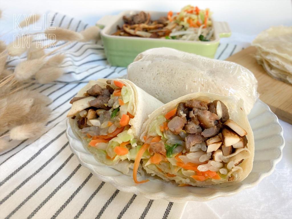 自製潤餅皮 Taiwanese Burrito