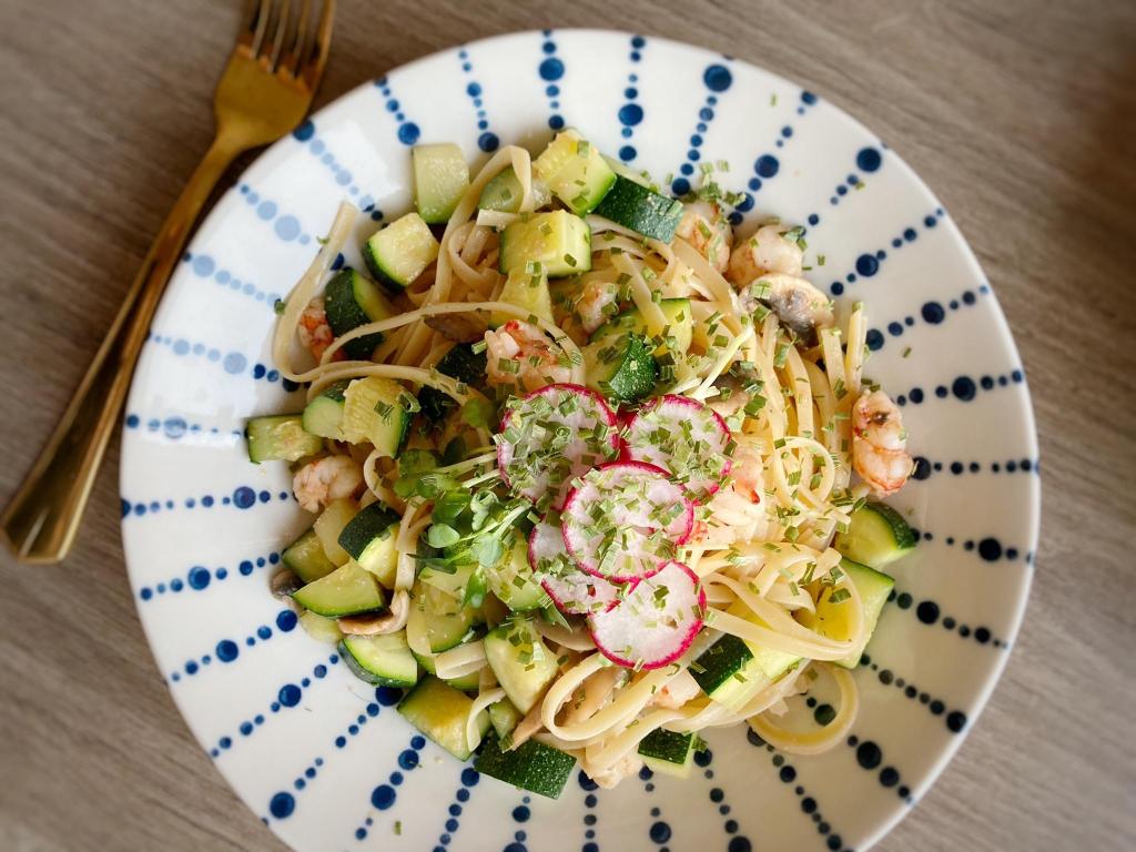 明太子鮮蝦義大利麵 Mentaiko Shrimp&nbsp;Pasta