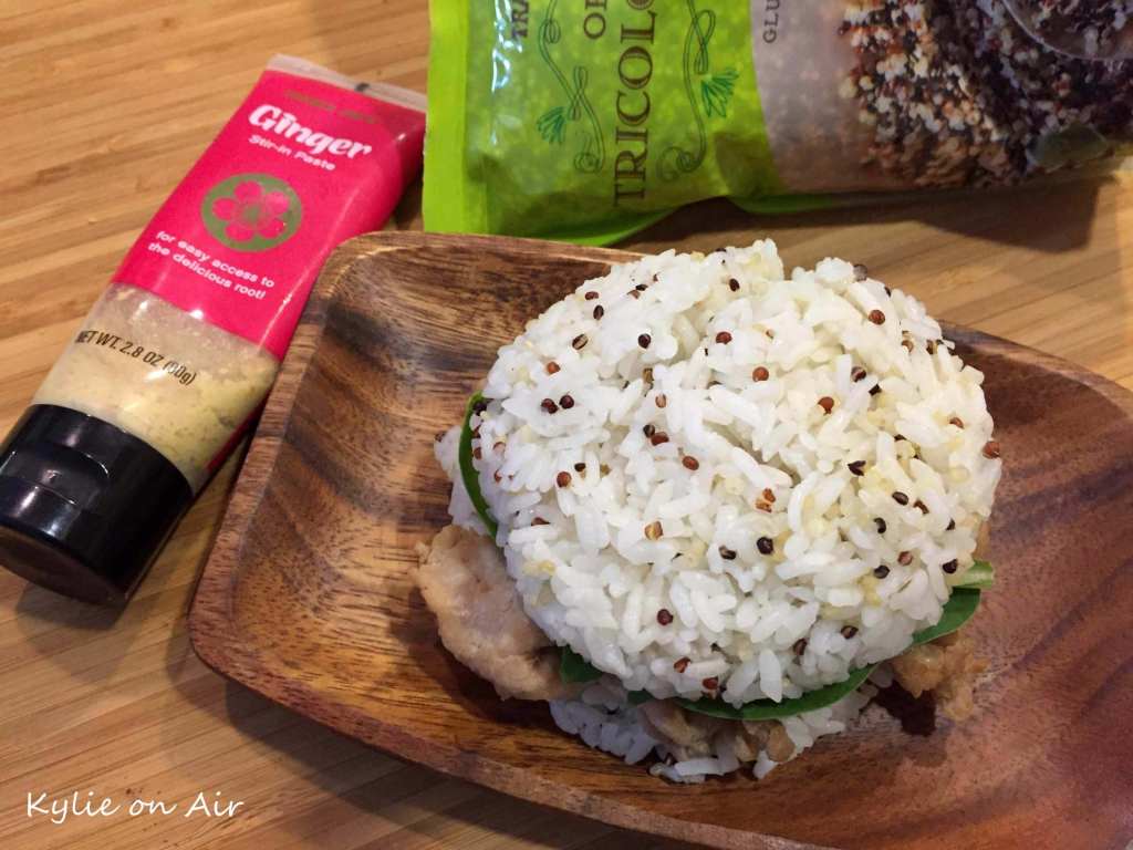 薑燒藜麥珍珠堡 Ginger Pork Rice&nbsp;Burger