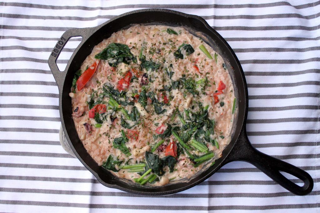 鑄鐵鍋 粉紅醬海鮮燉飯 Pink Seafood&nbsp;Risotto